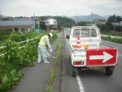 地域貢献 道路清掃